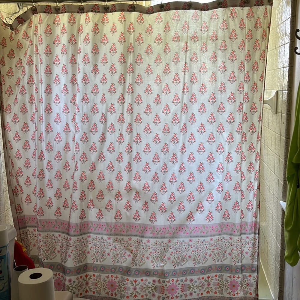 Natural Life shower curtain